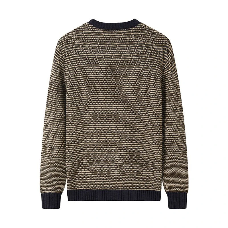 Men Acrylic Crewneck Pullover Supplier&Factory