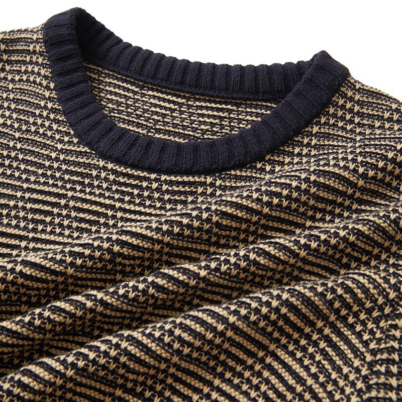 OEM&ODM Men Acrylic Crewneck Pullover